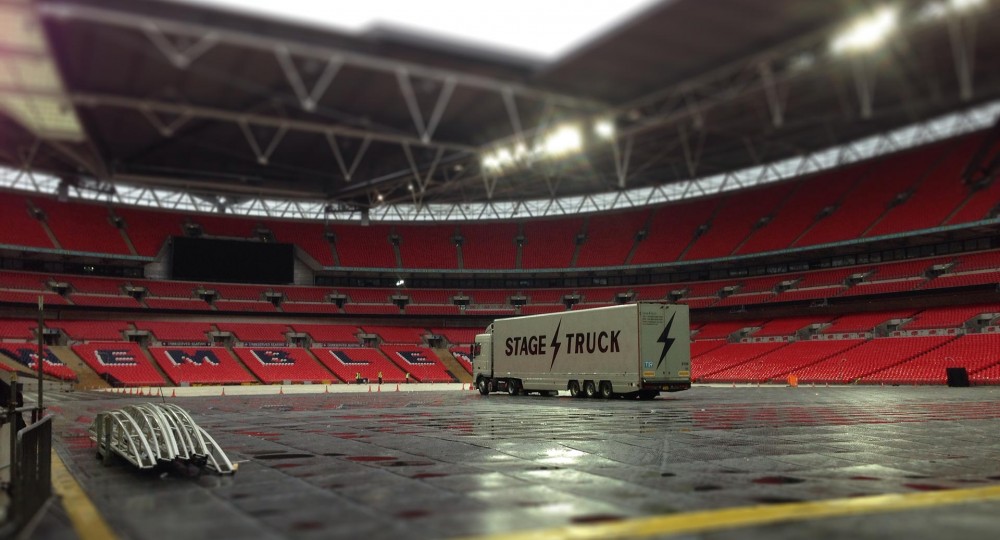 Stagetruck at Wembley